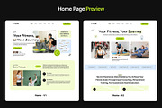 Fitness & Life Coaching Figma, an UI Kit Template by moonspiredesign (Thumbnail 4 of 7)