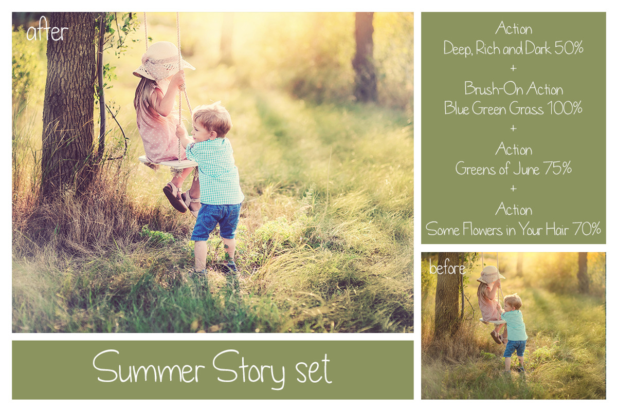 Summer Story - PS Actions Set, an Action Add-On by LovePhotoMoment (Photo 3 of 7)