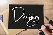 Biography | Script Font, a Script Font by Scratchones (Thumbnail 5 of 7)