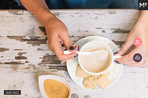 Cup With Saucer Mock-ups Set