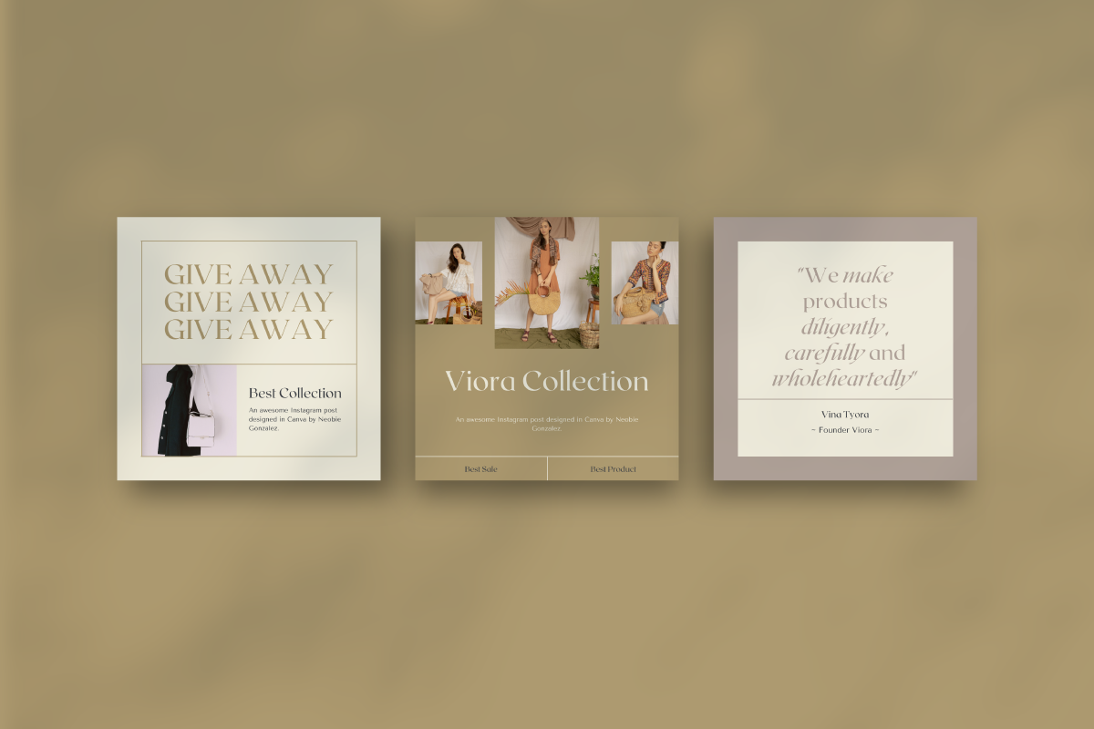 Viora - Canva Instagram Template, a Social Media Template by Inkofert (Photo 4 of 12)