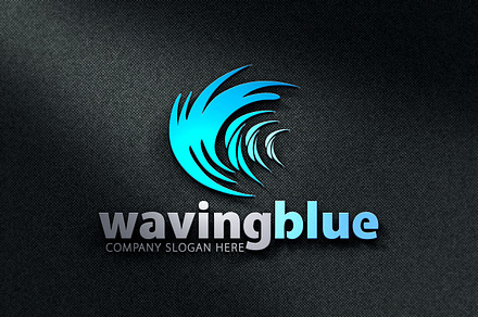 Waving Blue Logo