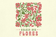 Fleur Royale - Art Nouveau Typeface, a Serif Font by HipFonts (Thumbnail 9 of 10)