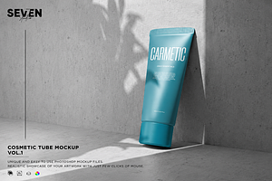Cream Tube Mockup, a Packaging Mockup by Se٧enStudio