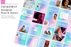 Instagram Gradient Engagement Bundle