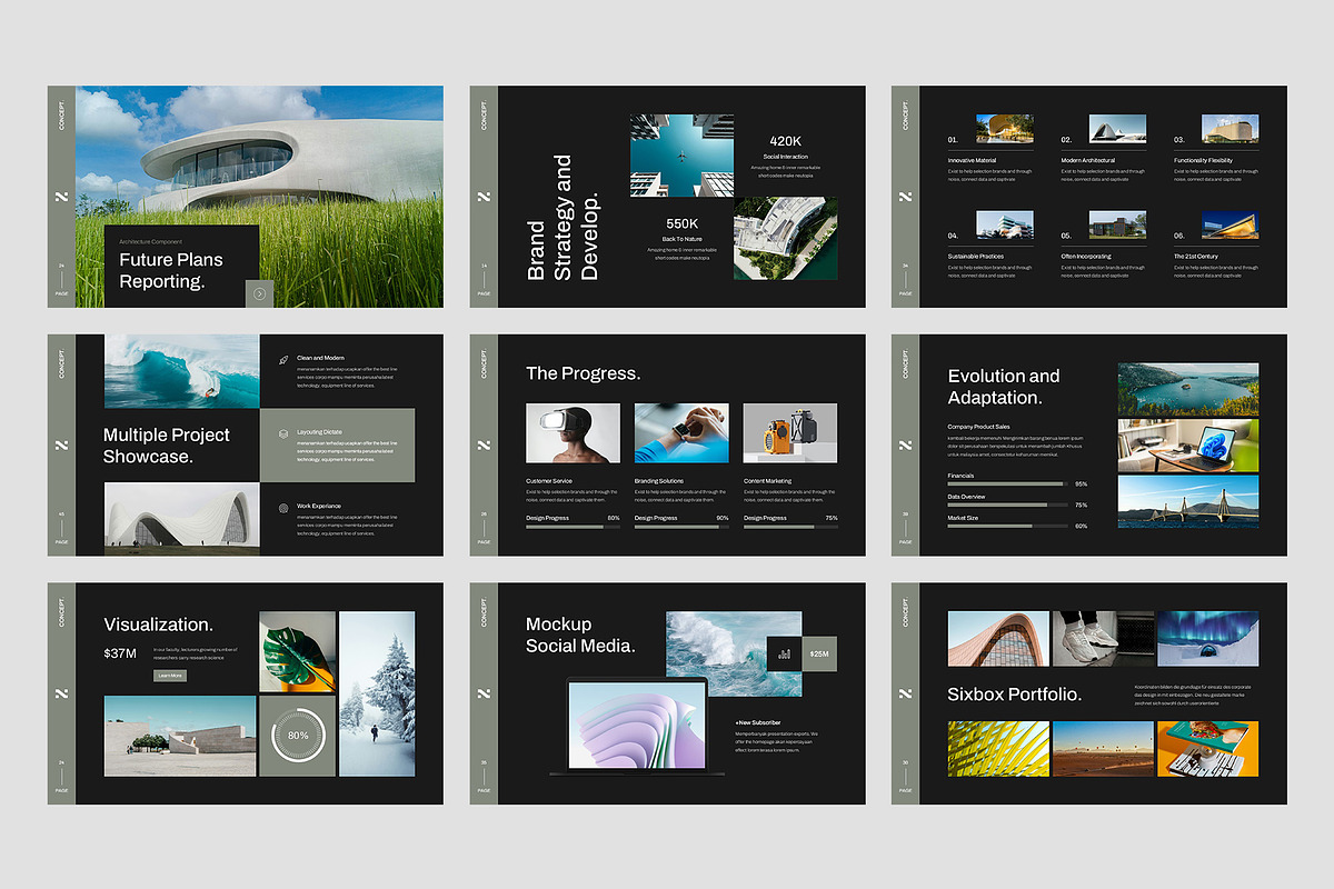 Norac Presentation Template, a Presentation Template by Rocketstill (Photo 5 of 7)