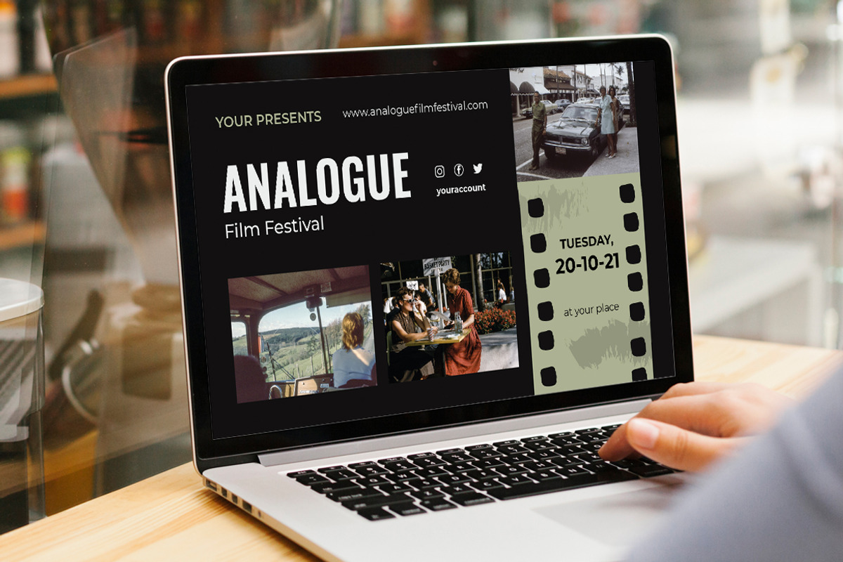 Analogue Film Digital Poster, a Templates & Theme by Rahardi Creative (Photo 4 of 4)