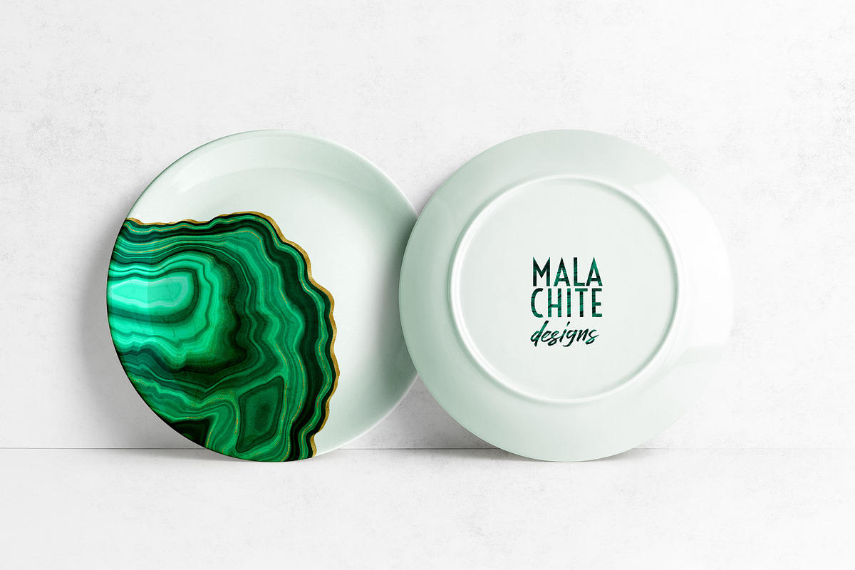 10 Malachite & Gold Mineral Textures, a Texture Graphic by CatJello Graphics (Photo 11 of 21)