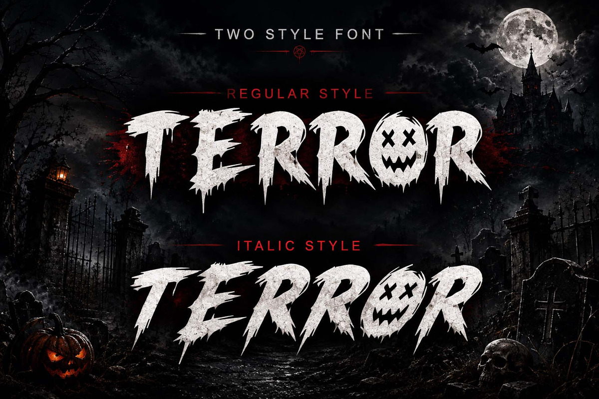 Blood Crimson, a Blackletter Font by Yoga Letter (Photo 6 of 10)