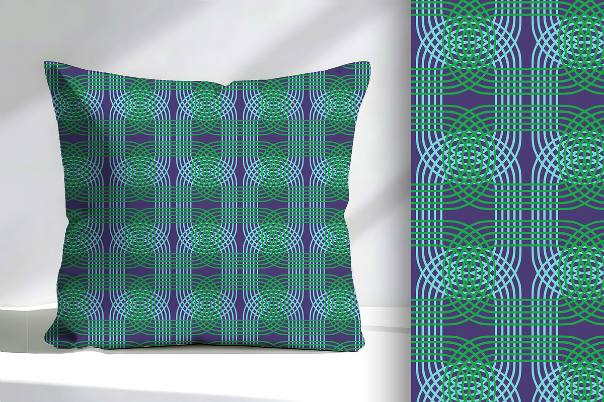 Geometric Seamless Repeat, a Pattern Graphic by Sharon Schwalbe (Photo 2 of 4)