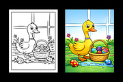 Spring Goose Adventures, an Animal Illustration by Design Station (Thumbnail 8 of 8)