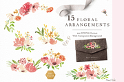 Wild Bouquet Florals and Leaves, an Illustration by Momo Studio (Thumbnail 7 of 8)