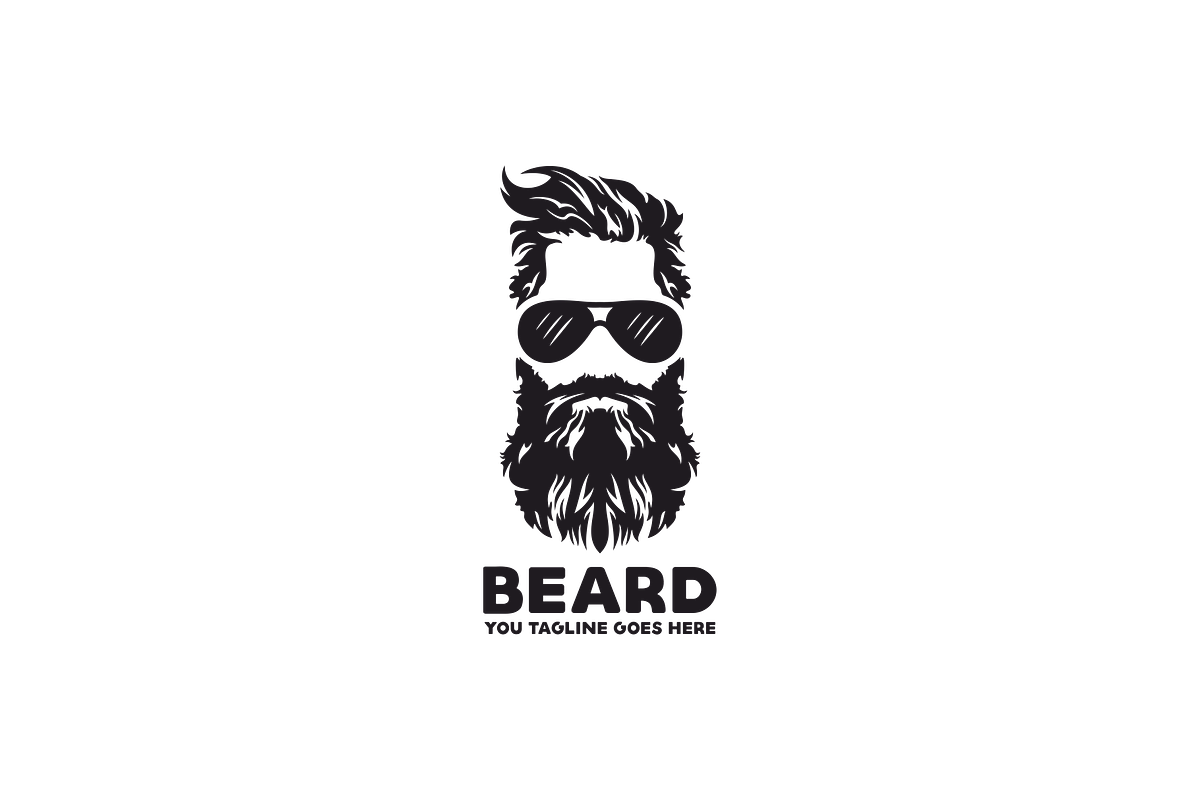 Beard Logo, a Branding & Logo Template by Brandlogo (Photo 2 of 3)