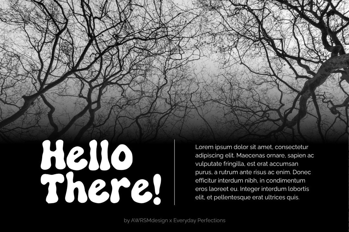 Drippo | Spooky Decorative Font, a Handwritten Font by Everyday Perfection (Photo 3 of 5)