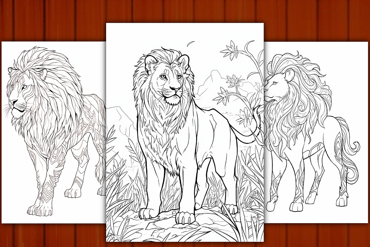 Bold And Easy Animal Coloring Vol 02, an Animal Illustration by Coco Bloom (Photo 3 of 4)