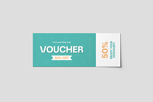 Gift Voucher Mockups