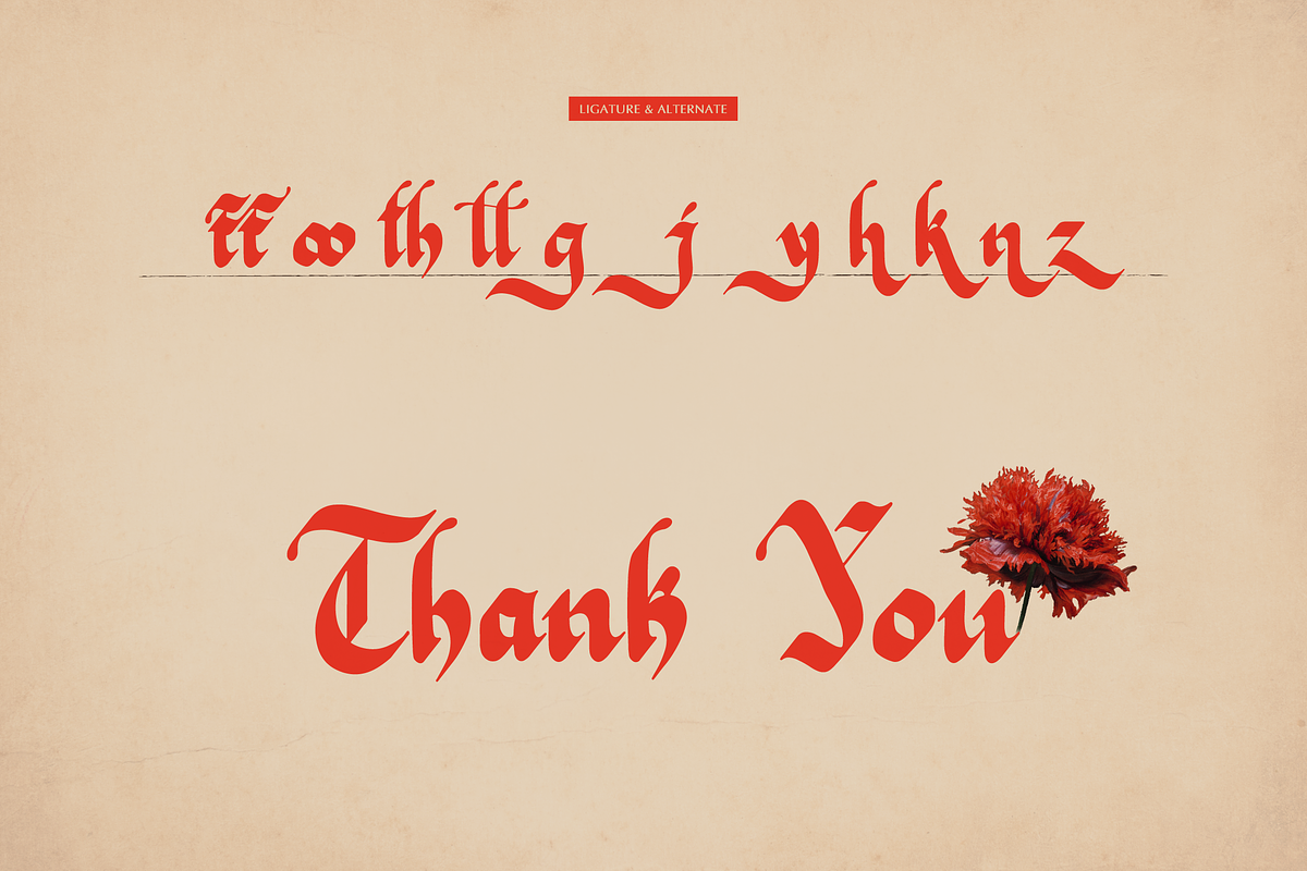 Braffyon | Blackletter Typeface, a Blackletter Font by Denustudios (Photo 12 of 12)