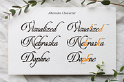 Alegarde, a Script Font by ilhamtaro (Thumbnail 7 of 10)