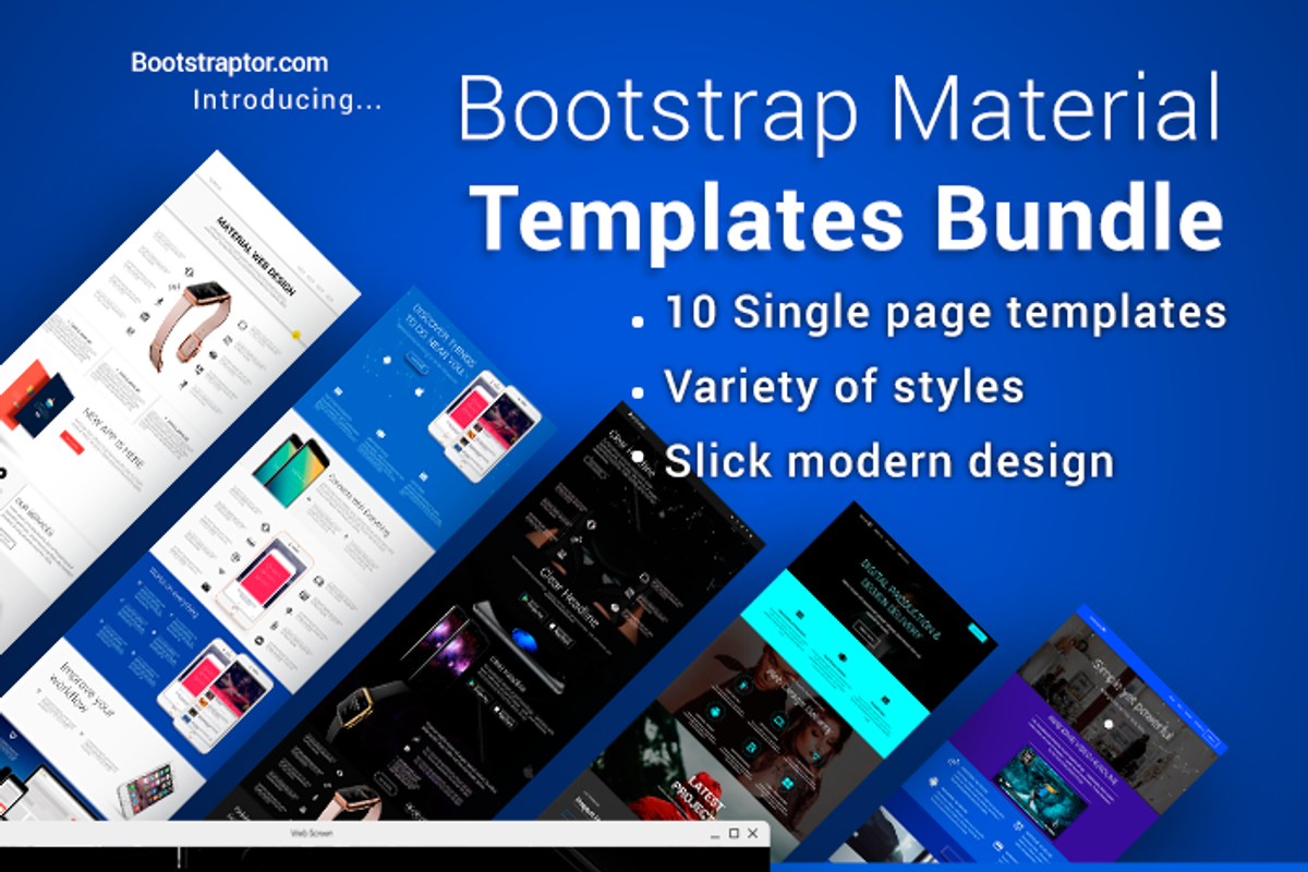 10 ready-made Bootstrap Templates, a Bootstrap Template by Bootstraptor (Photo 2 of 15)