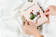 Cute Animals Clipart, an Animal Illustration by sheincar (Thumbnail 3 of 3)