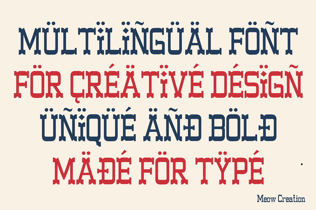 Dusty Western Font, a Slab Serif Font by Meow Creation (Photo 9 of 10)