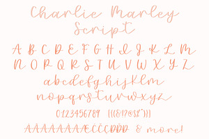 Charlie Marley Script Serif Duo