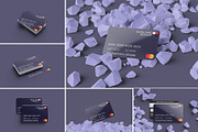 Credit Cards Mockups, an Advertising Mockup by 2M GRAPHICS DESIGN (Thumbnail 1 of 7)