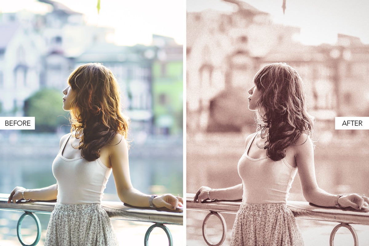 Retro Lightroom Presets preview 3
