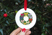 Christmas Wreath Colorful Hand Drawn, an Illustration by DreamArtGraphic (Thumbnail 6 of 6)
