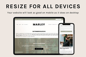 Marley Theme Genesis Child Theme