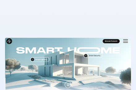Smart Home Wix Studio Template
