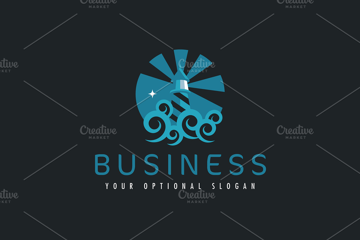 Beacon of Light Custom Logo, a Branding & Logo Template by ARTE MIGUEL (Photo 2 of 3)