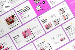 White Company Profile Presentation, a Presentation Template by graphicook