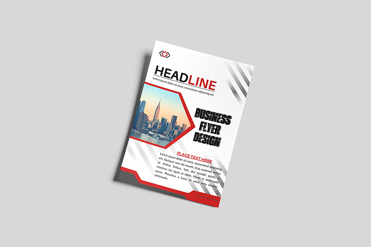High Quality A4 Flyer Mockup, a Mockup by NyakBiett (Photo 2 of 5)