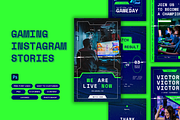 Gaming Instagram Stories Template, a Social Media Template by Healltica.std (Thumbnail 1 of 4)