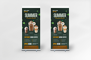 Coffeeshop Promotion Roll Up Banner, a Print Template by Annora Studio (Thumbnail 3 of 5)