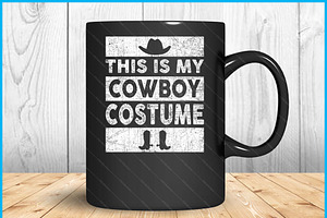 Cowboy Costume T-shirt Svg