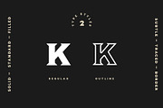 American Mortar -Vintage Font Family, a Serif Font by Creative Type (Thumbnail 2 of 10)
