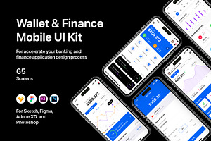 Wallet & Finance Mobile UI Kit, an UI Kit Template by flr.24