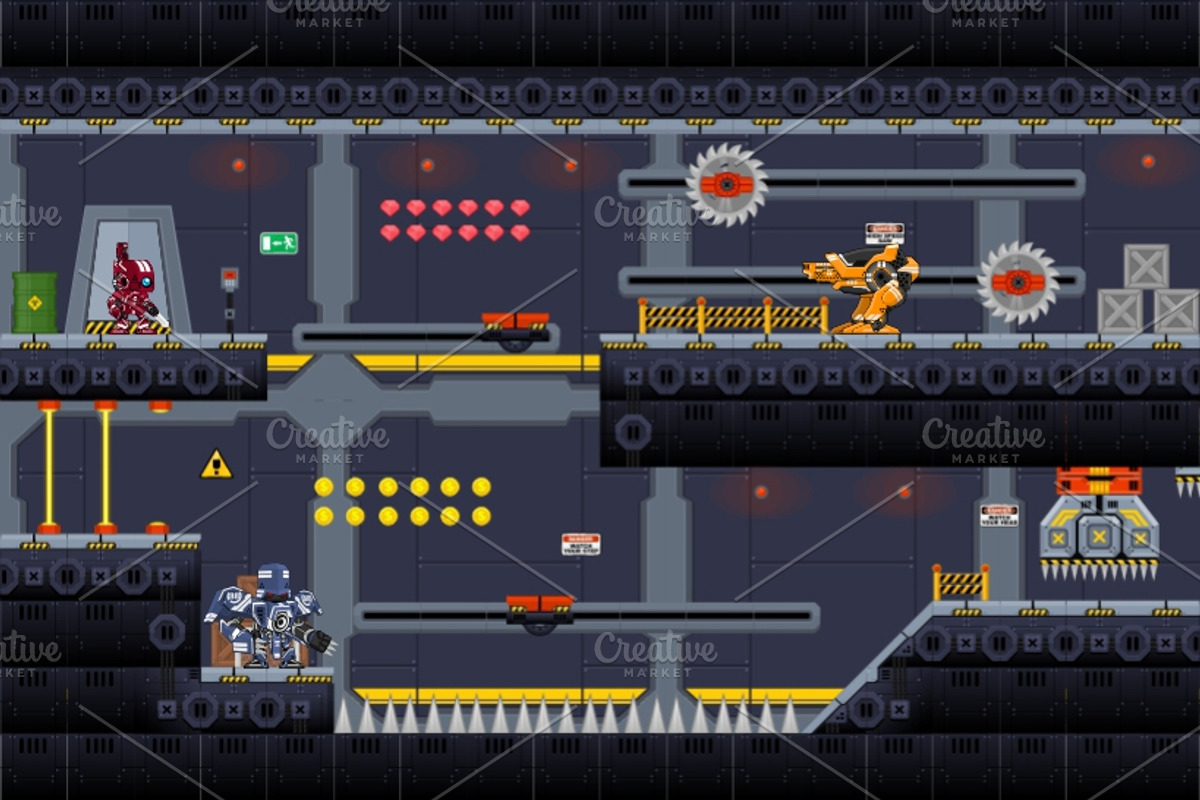 Characters Spritesheet 10, an Illustration by pzUH (Photo 3 of 3)