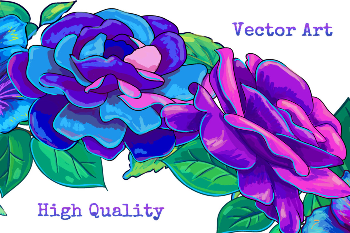 Floral Paradise Vol.2: Ornaments, a Texture Illustration by Daria Volyanskaya (Photo 7 of 8)