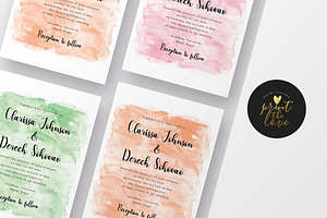 Wedding Invitation - Clarissa