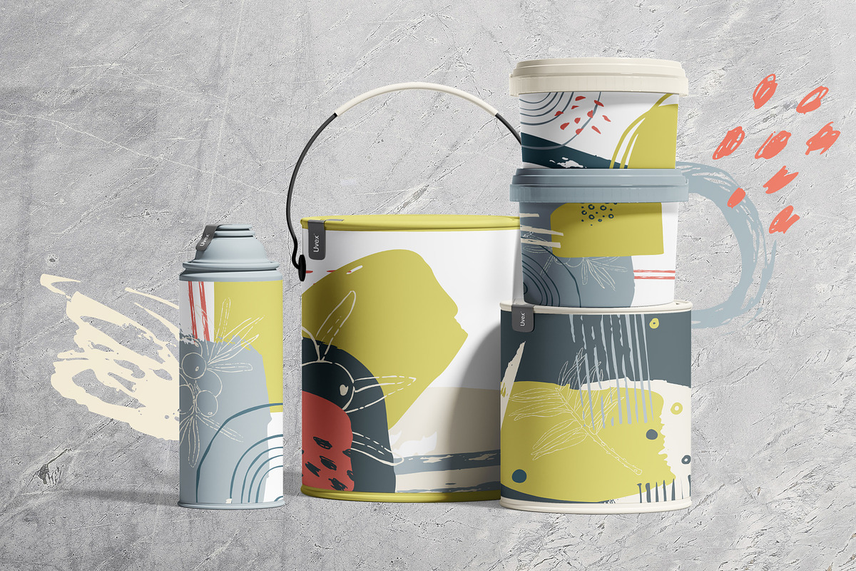 Sea buckthorn vector collection, a Pattern Graphic by Kate Art (Photo 25 of 25)