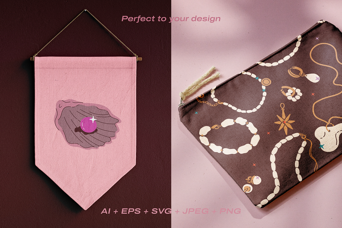 Fancy pearls + golden jewelry, an Object Graphic by My.Ordinarty (Photo 5 of 6)