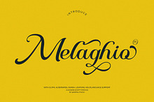 Melaghio - Elegant Modern Script