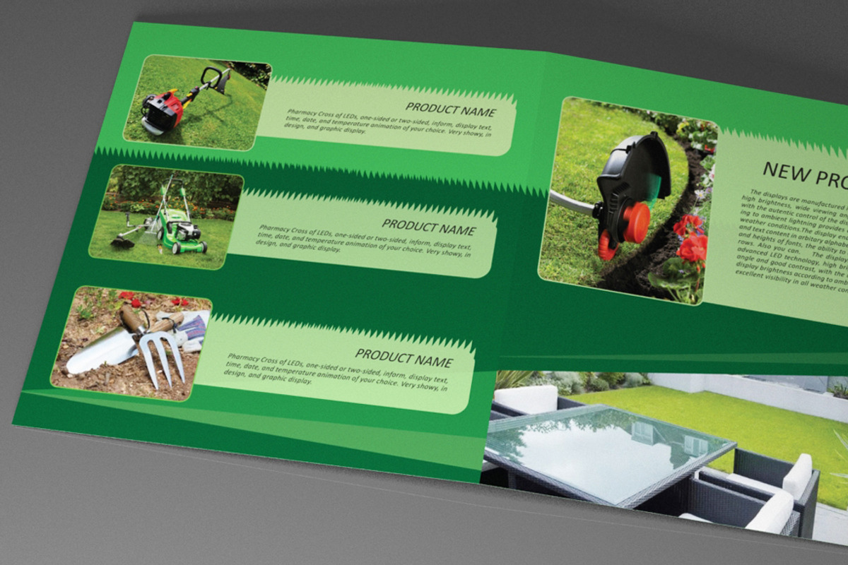Indesign Brochure - Garden equipment, a Brochure Template by RudanStudio (Photo 6 of 7)