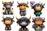 Whasicimal Haighland cow  clipart, an Illustration by Designworld (Thumbnail 3 of 5)
