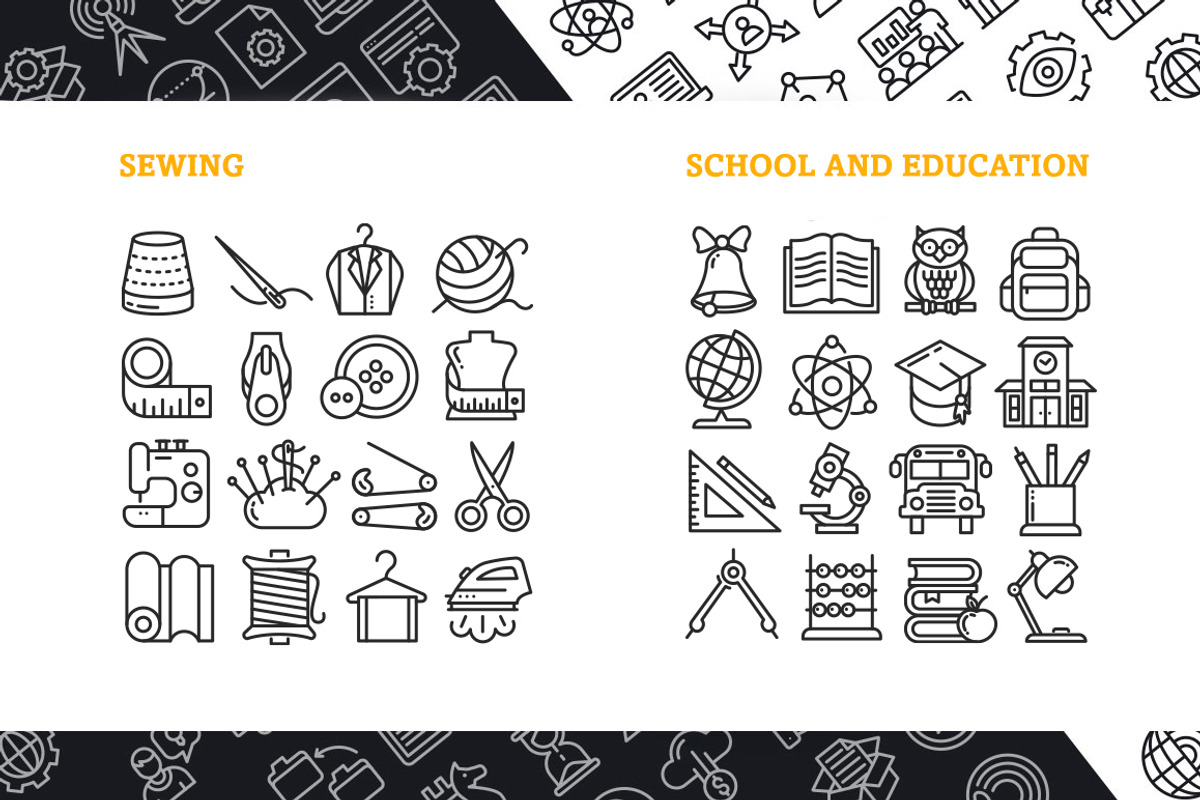 Collection Lines Icons (430+), an Outline Icon by ToozDesign (Photo 15 of 18)