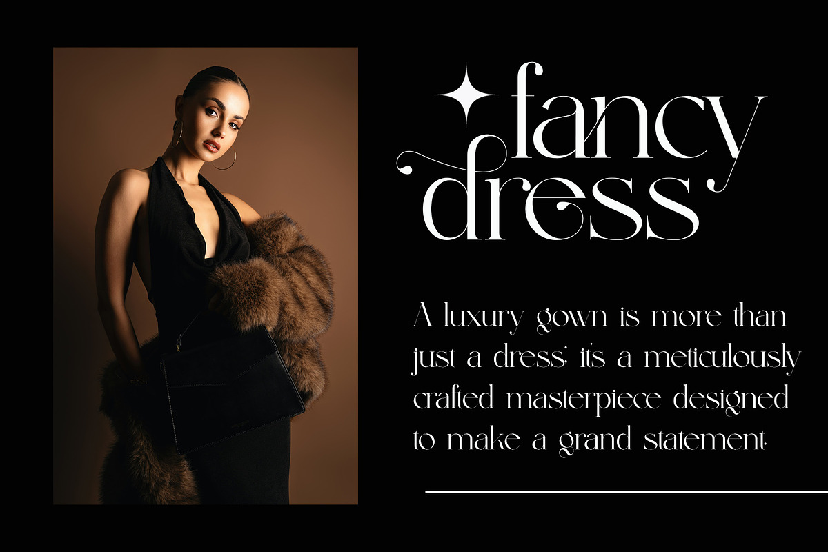 Garline Elegant Ligature Serif, a Serif Font by Alfinart (Photo 3 of 9)