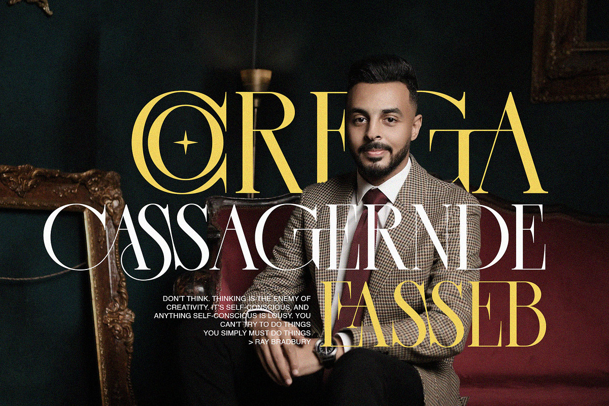 CASSEROS MASSCOTTES Elegant Serif, a Serif Font by Alfinart (Photo 3 of 11)